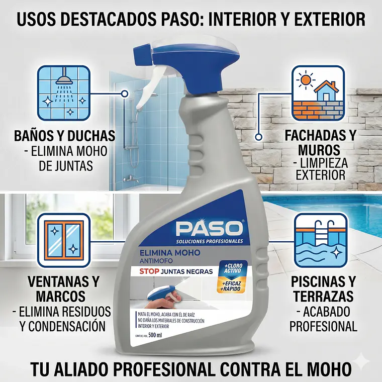 Limpiador Elimina Moho Interior Y Exterior 500ml 3
