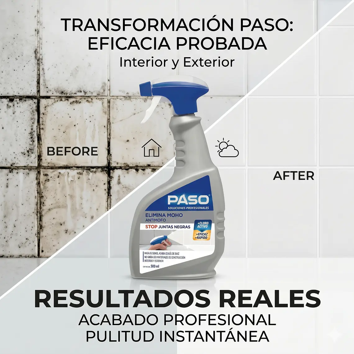 Limpiador Elimina Moho Interior Y Exterior 500ml 5