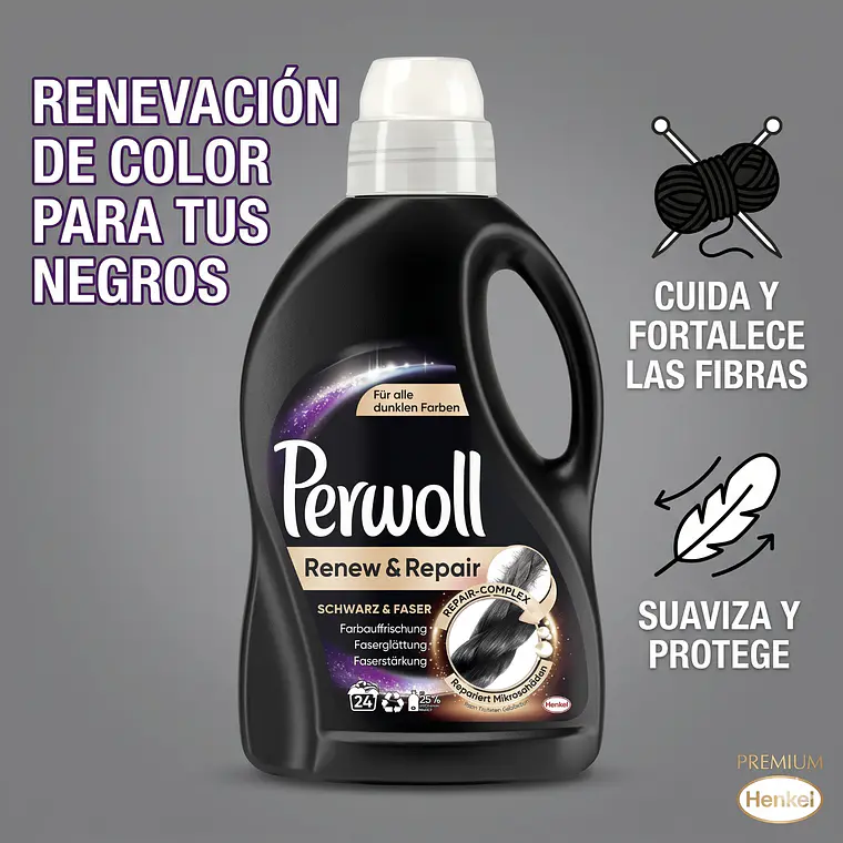 Detergente Ropa Negra 1.35L Perwoll 2