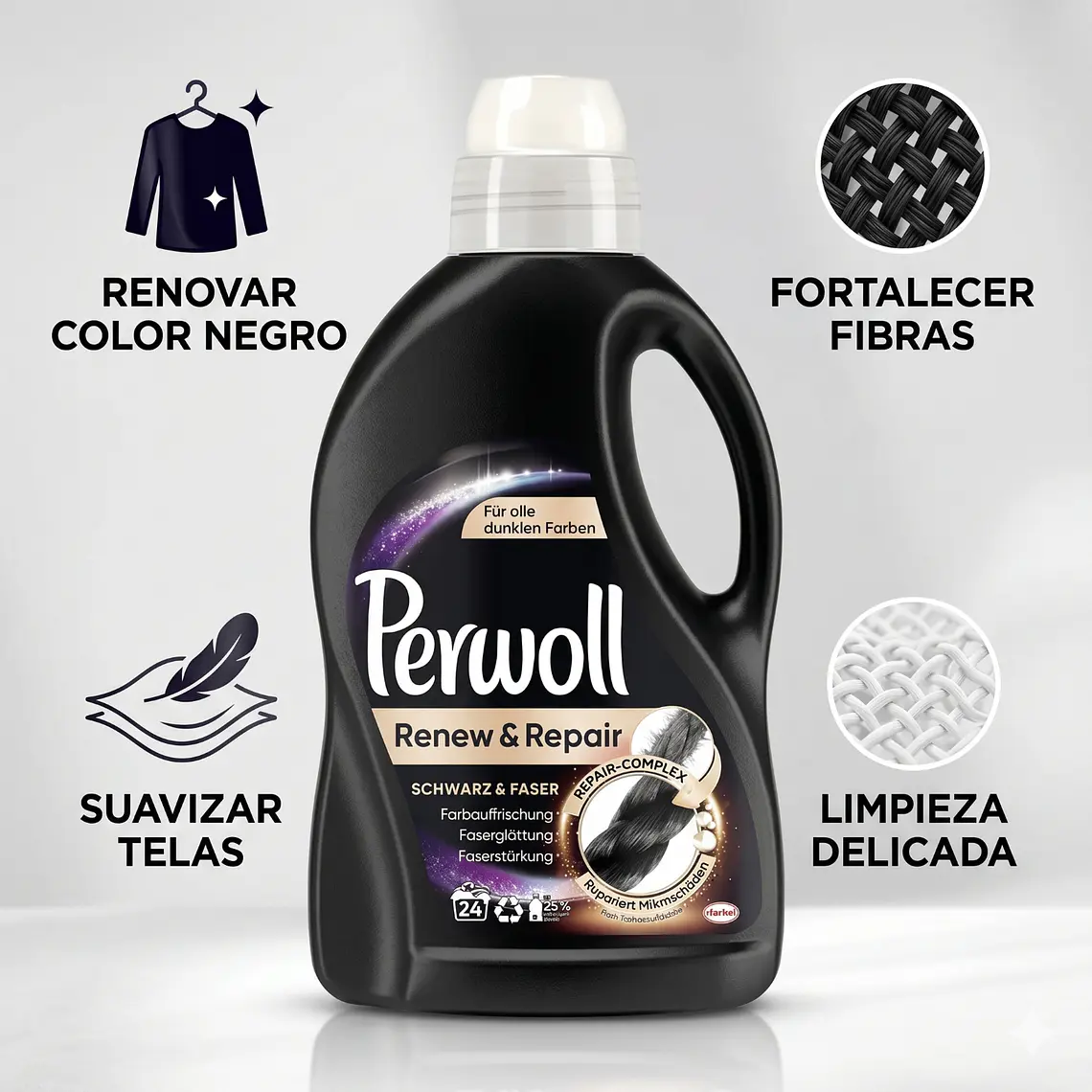Detergente Ropa Negra 1.35L Perwoll 3