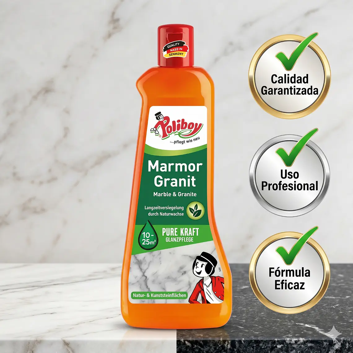 Limpiador De Marmol Y Granito Poliboy 500ml 6