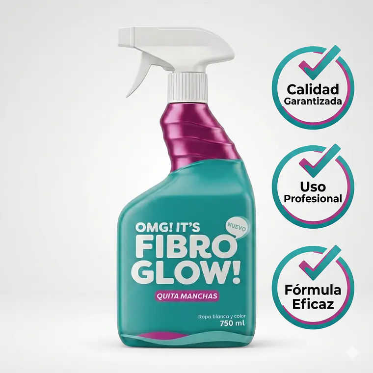 Quita Manchas Ropa Blanca Color Fibro Glow 750ml 5