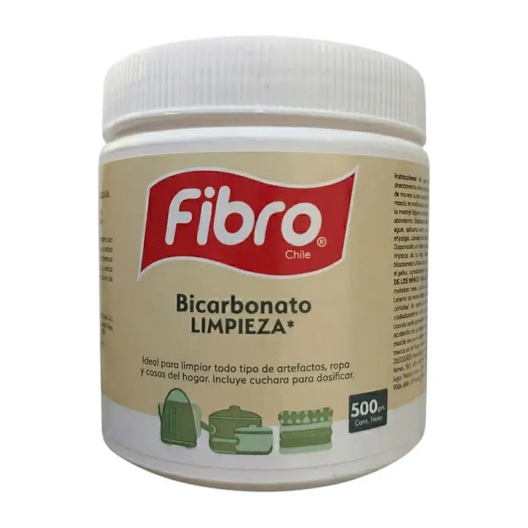 Bicarbonato Limpieza Fibro Chile 500g Multiusos 1
