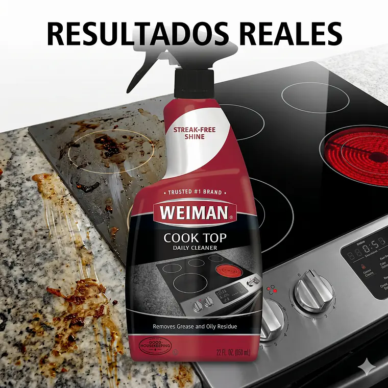 Limpiador Vitrocerámica e Inducción Weiman 650ml 5