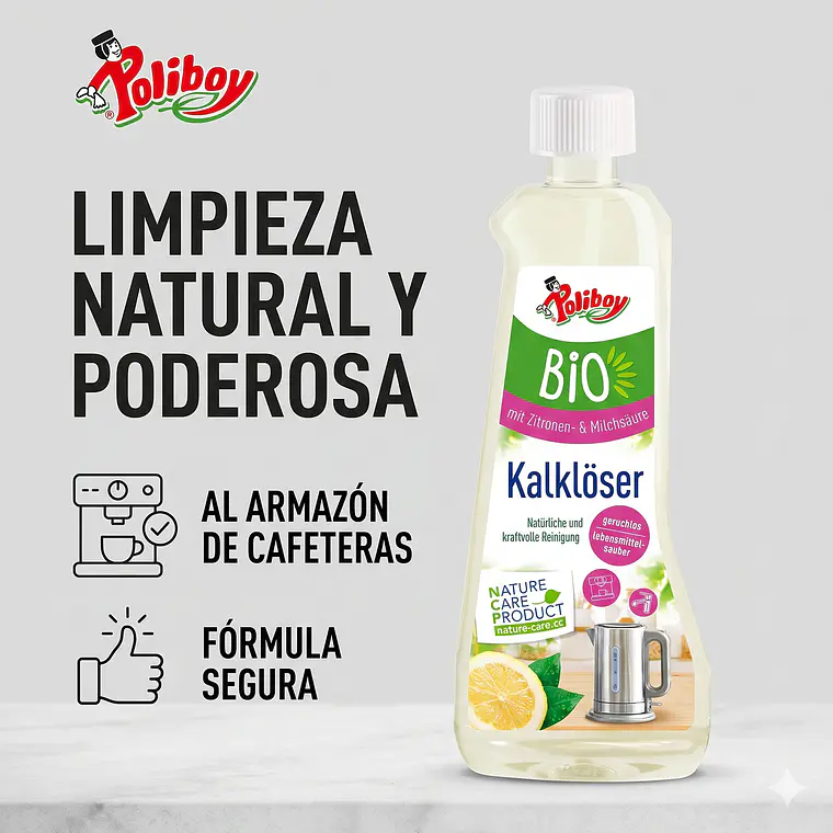 Descalcificador Cafeteras Y Hervidores 500ml Poliboy 2