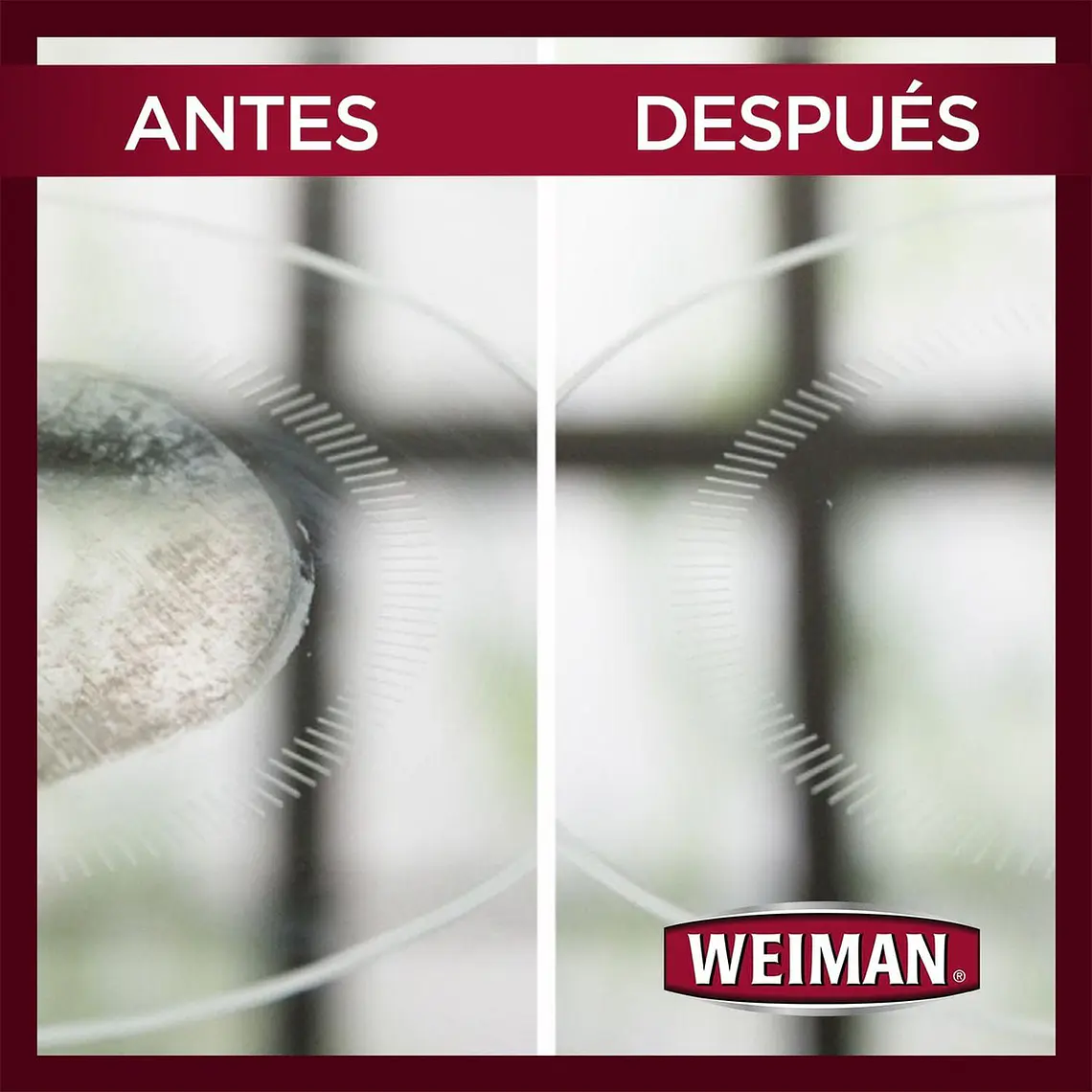 Limpiador Vitrocerámica Weiman 425ml + 3 Esponjas 5