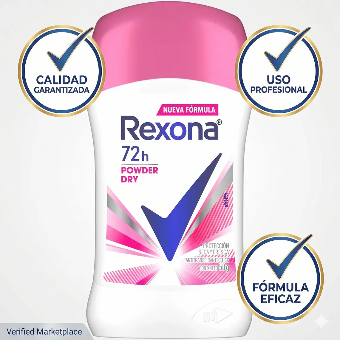 Desodorante Rexona Women Powder Dry Barra 50g 5