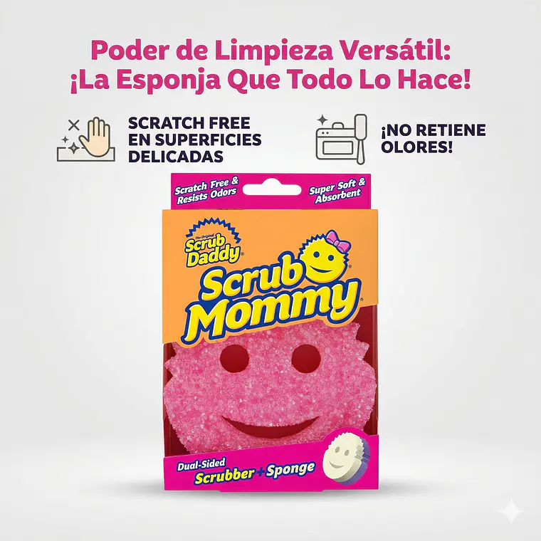 Esponja Scrub Mommy 1 Unidad 2