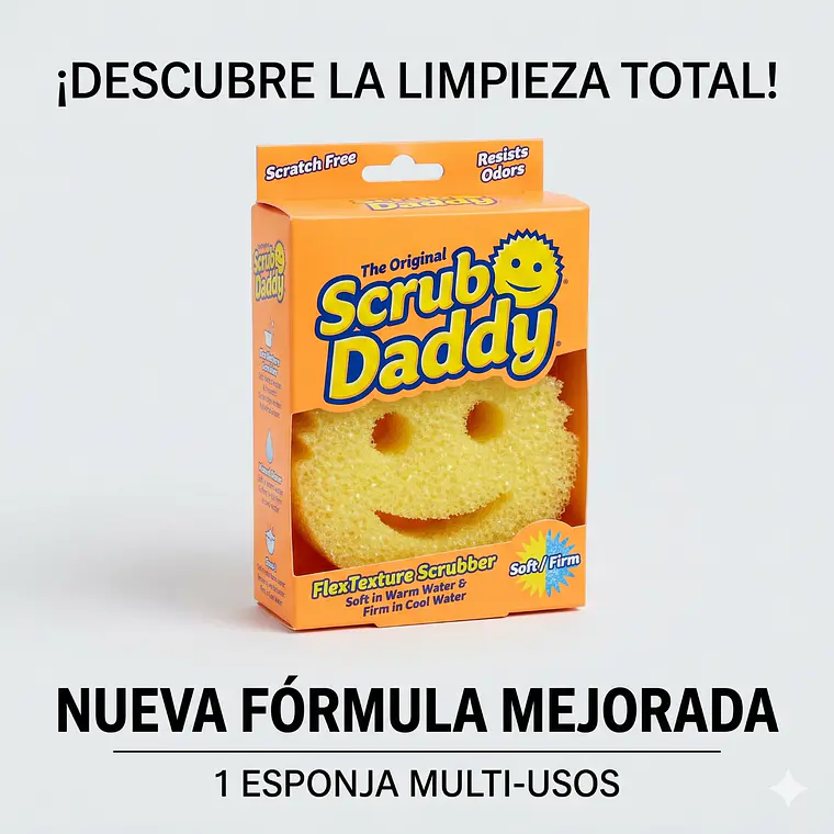 Esponja de Limpieza Scrub Daddy 1 Unidad 4