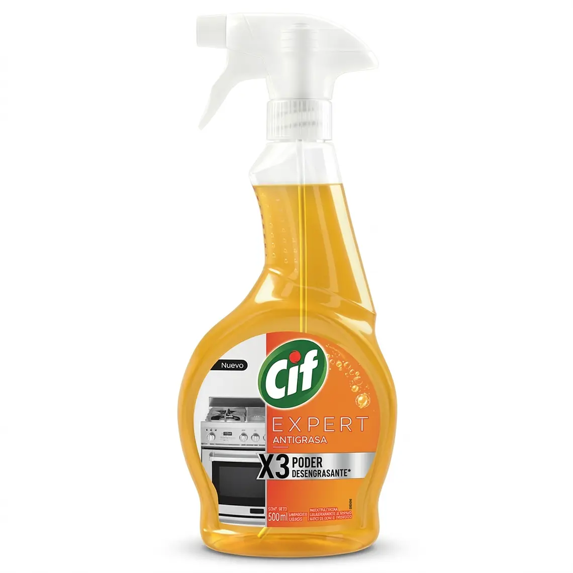 Cif Desengrasante Antigrasa Biodegradable Gatillo 500 Ml Cocina 1