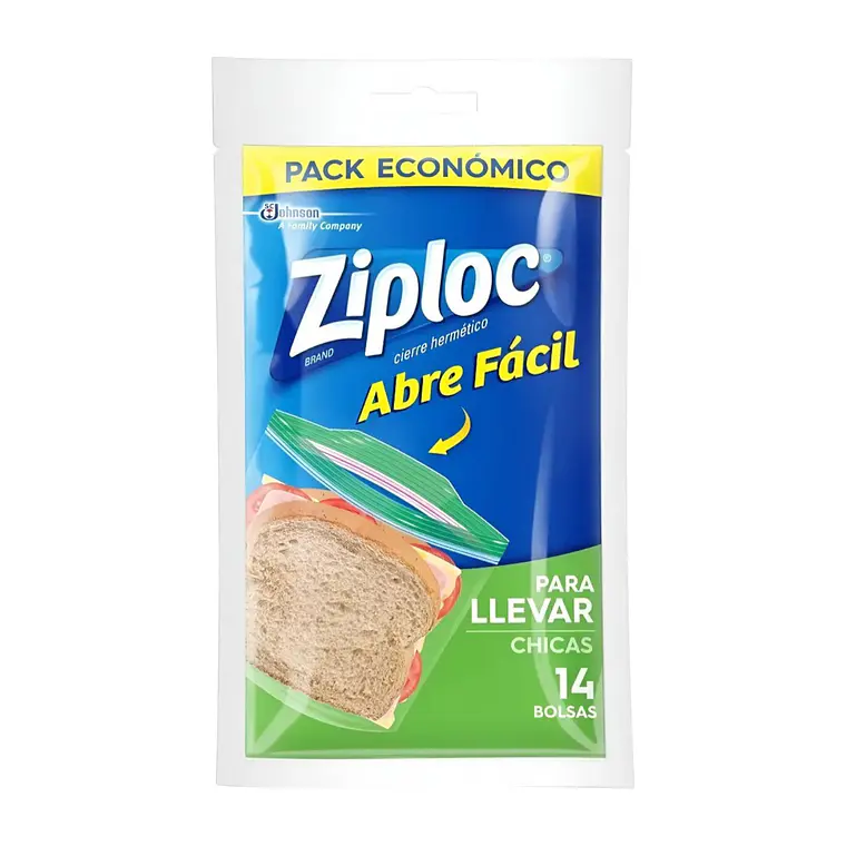 Bolsas Hermeticas Ziploc Chicas 14unid 1