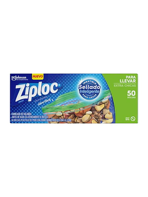 Bolsas Multiuso Para Llevar Ziploc Extra Chicas 50unid