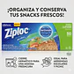 Bolsas Multiuso Para Conservar Ziploc Chicas 50 Unid - Miniatura 2