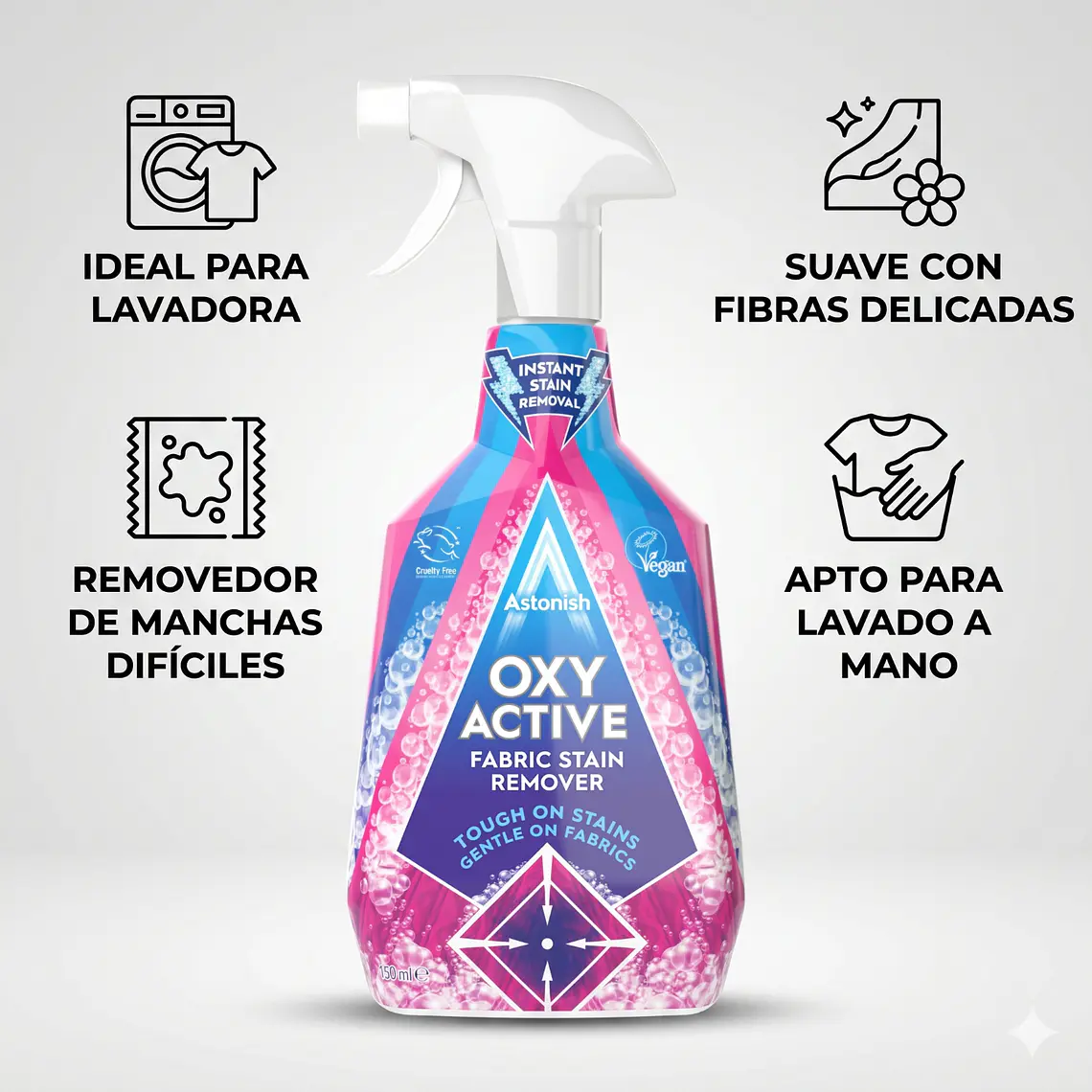Quitamanchas Ropa Astonish Oxy Active 750ml 3