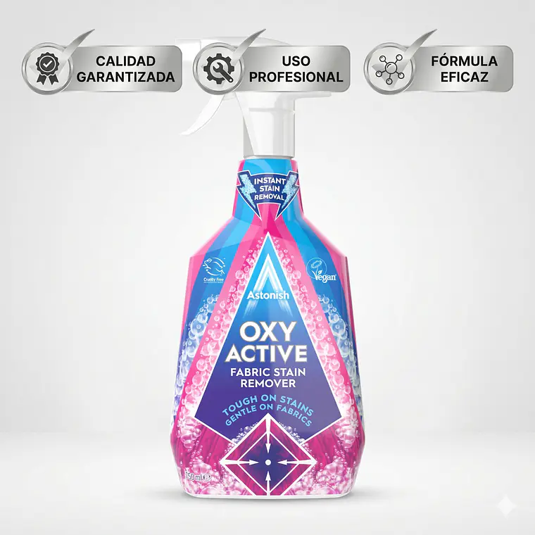 Quitamanchas Ropa Astonish Oxy Active 750ml 5