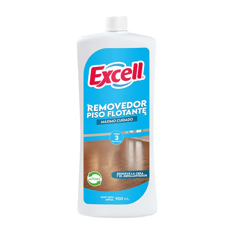 Removedor De Abrillantador De Piso Flotante Excell 900 Ml 1