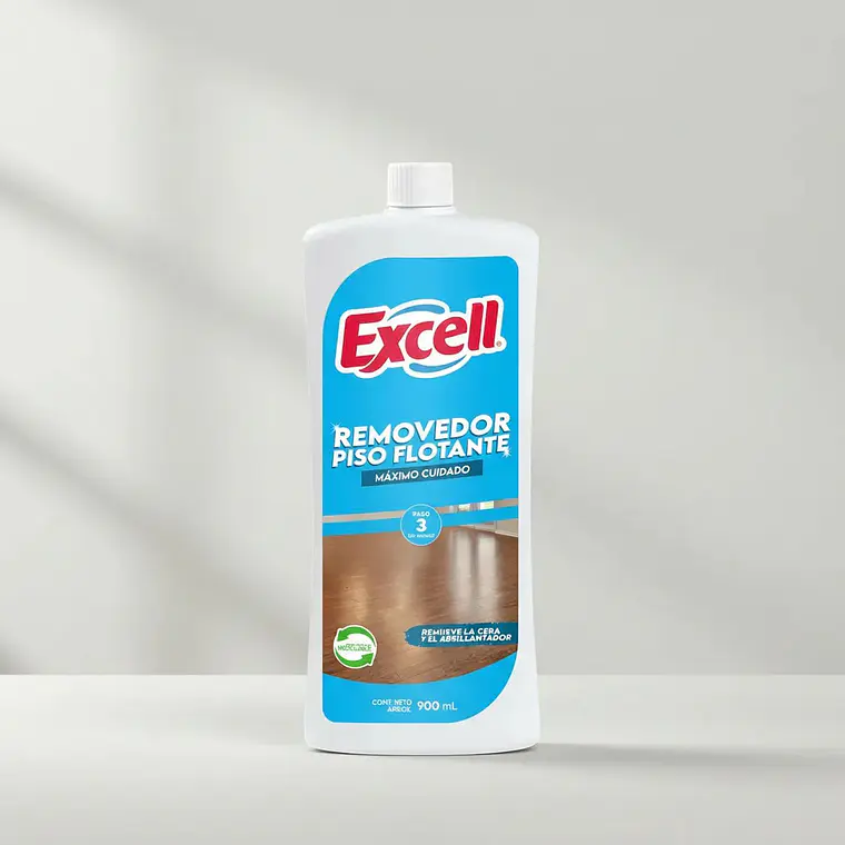 Removedor De Abrillantador De Piso Flotante Excell 900 Ml 4