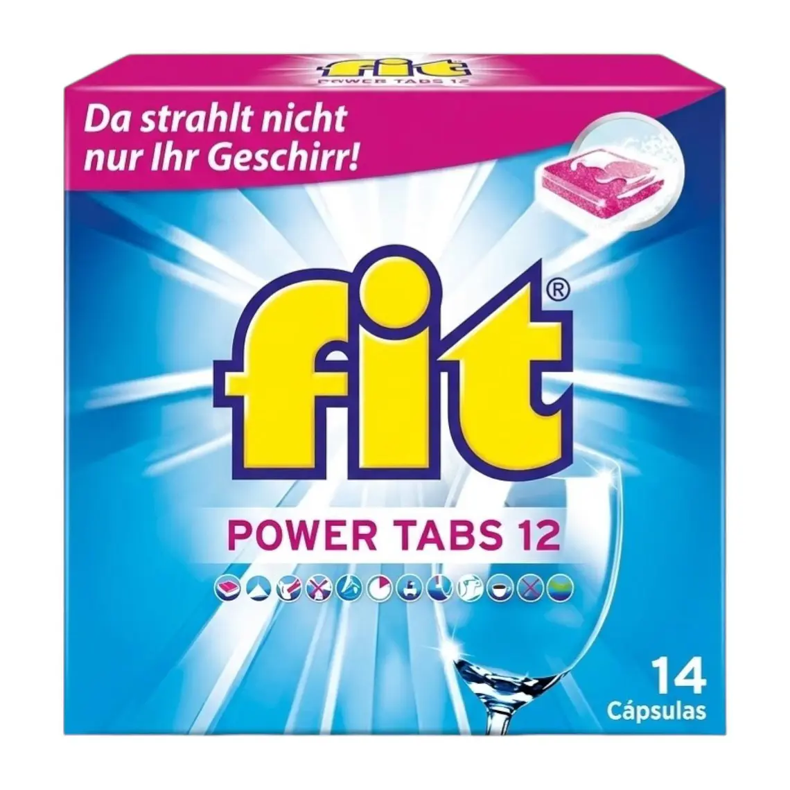 Lavavajillas Cápsulas Fit 14 Un Detergente Lavaplatos 1