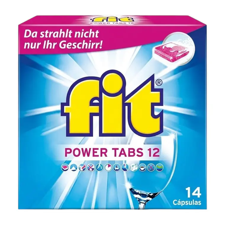 Lavavajillas Cápsulas Fit 14 Un Detergente Lavaplatos 1