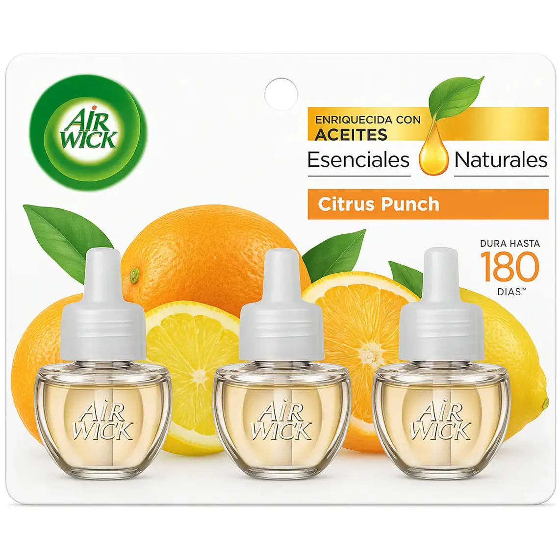Recarga Air Wick Citrus Punch 21ml - Pack 3 Unid. 2