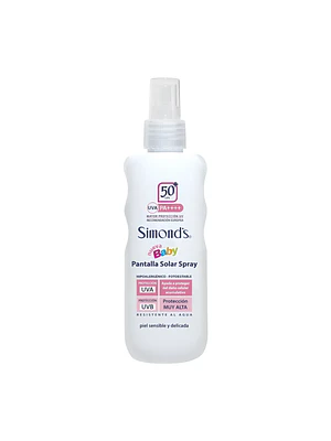 Bloqueador Protector Solar F50 Simonds Baby Spray 190ml