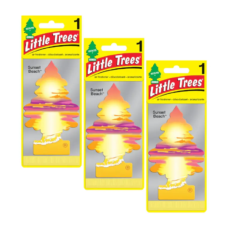Aromatizante Pino Sunset Beach Little Trees x3 1