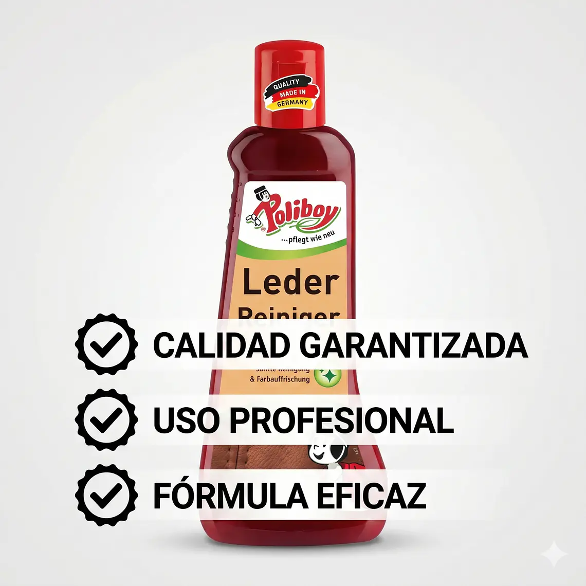 Limpiador para Cuero y Cuero Sintético Poliboy 200 ml 6