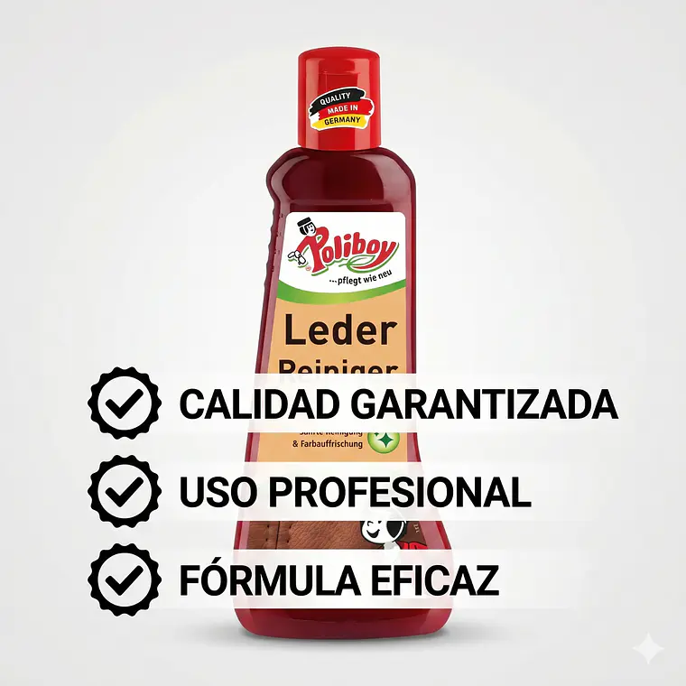 Limpiador para Cuero y Cuero Sintético Poliboy 200 ml 6