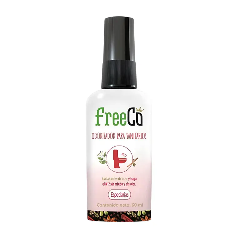 Desodorante Para Inodoros Freeco Especias 60 ml 1