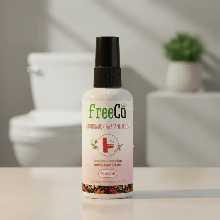 Desodorante Para Inodoros Freeco Especias 60 ml 6