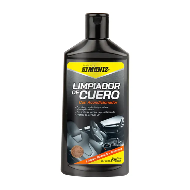 Limpiador de Cuero para Tapicería Simoniz 240 ml 1