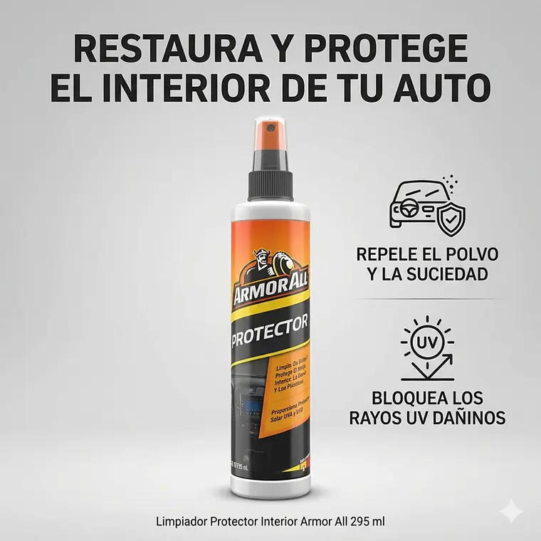Limpiador Protector Interior Armor All 295 ml 2