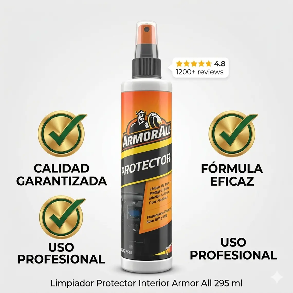 Limpiador Protector Interior Armor All 295 ml 5