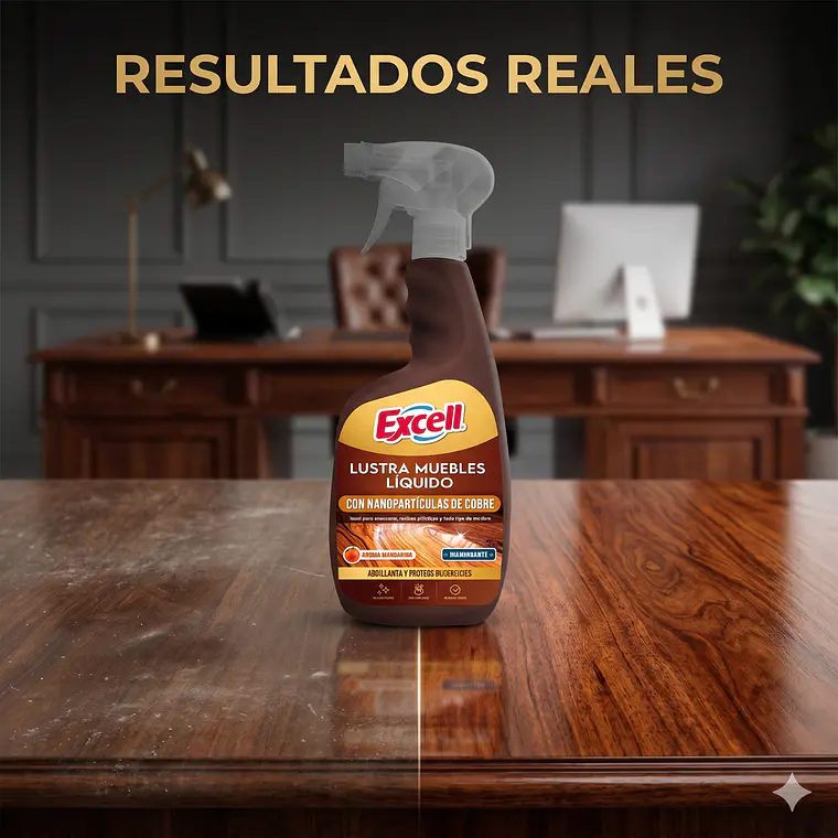 Excell Lustramuebles Gatillo Mandarina 500 cc 6