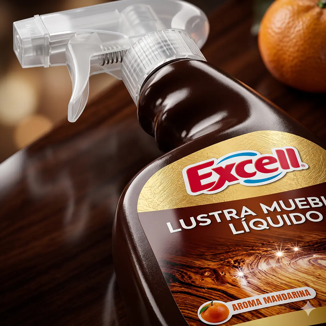 Excell Lustramuebles Gatillo Mandarina 500 cc 7