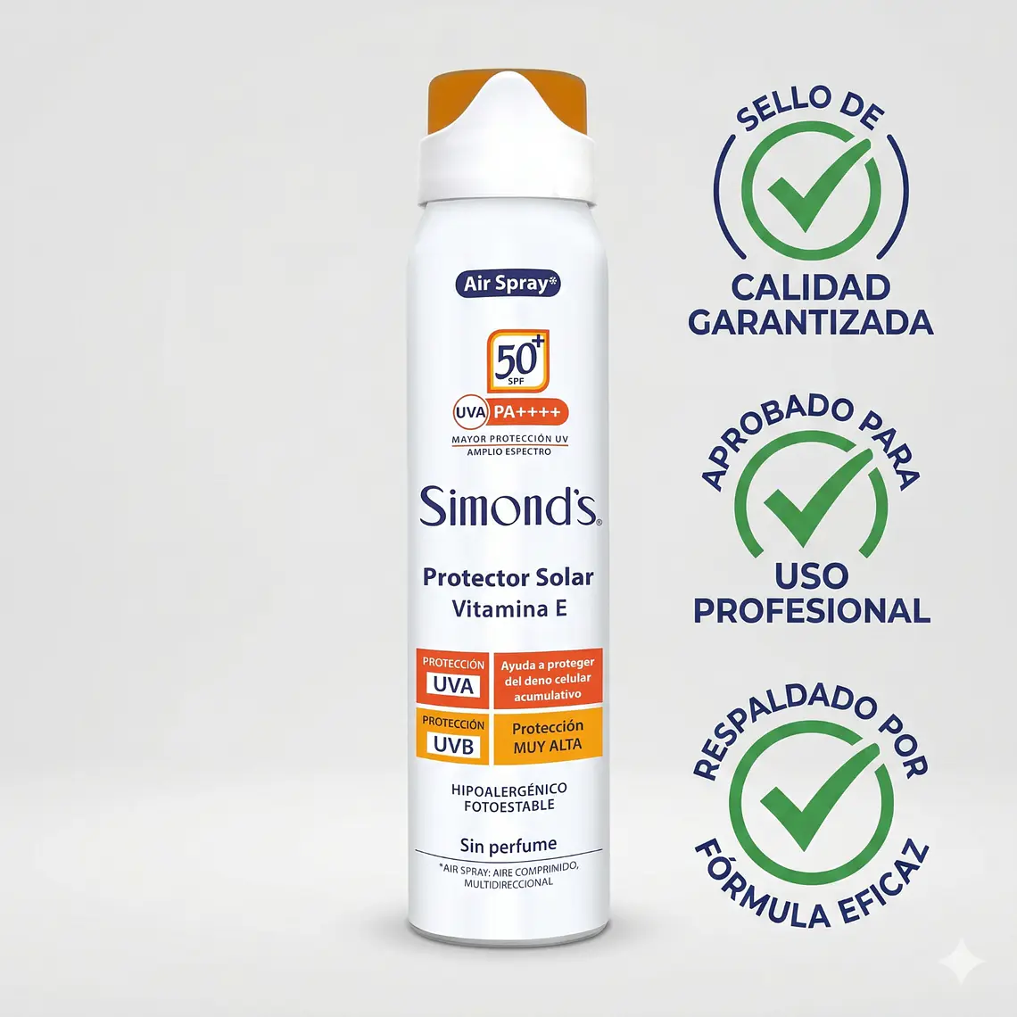 Protector solar air spray Simonds FPS50 75ml 5