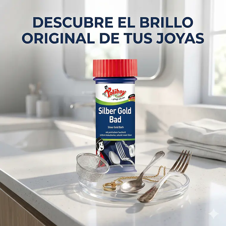Limpiador para Joyas y Cubiertos POLIBOY 375ml 7