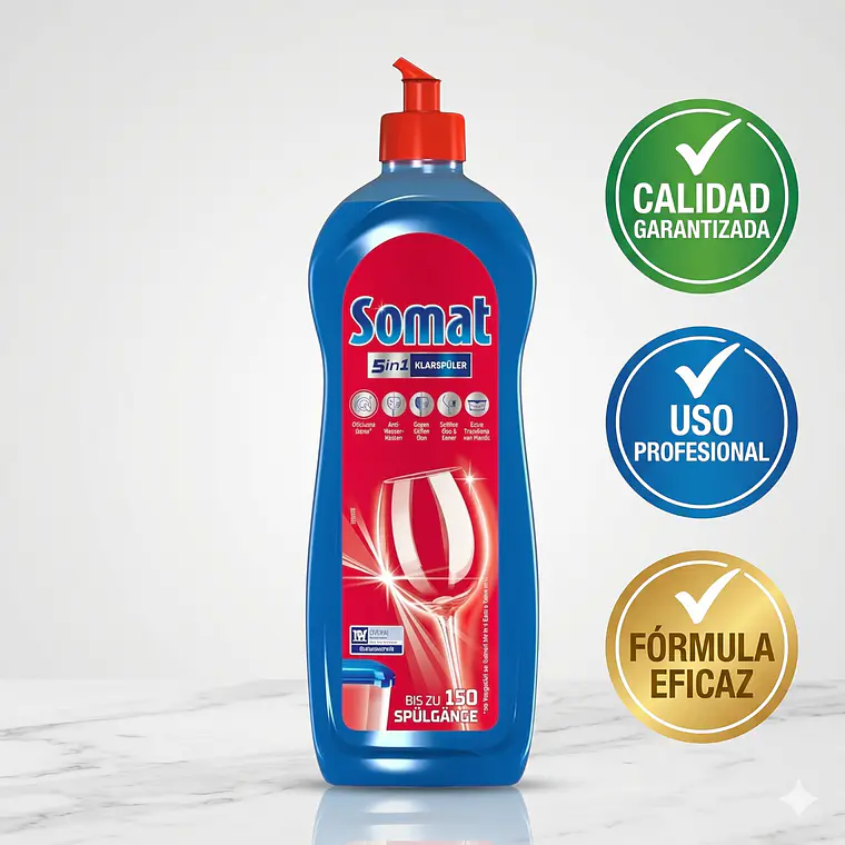 Abrillantador Lavavajillas Somat 750 ml 4