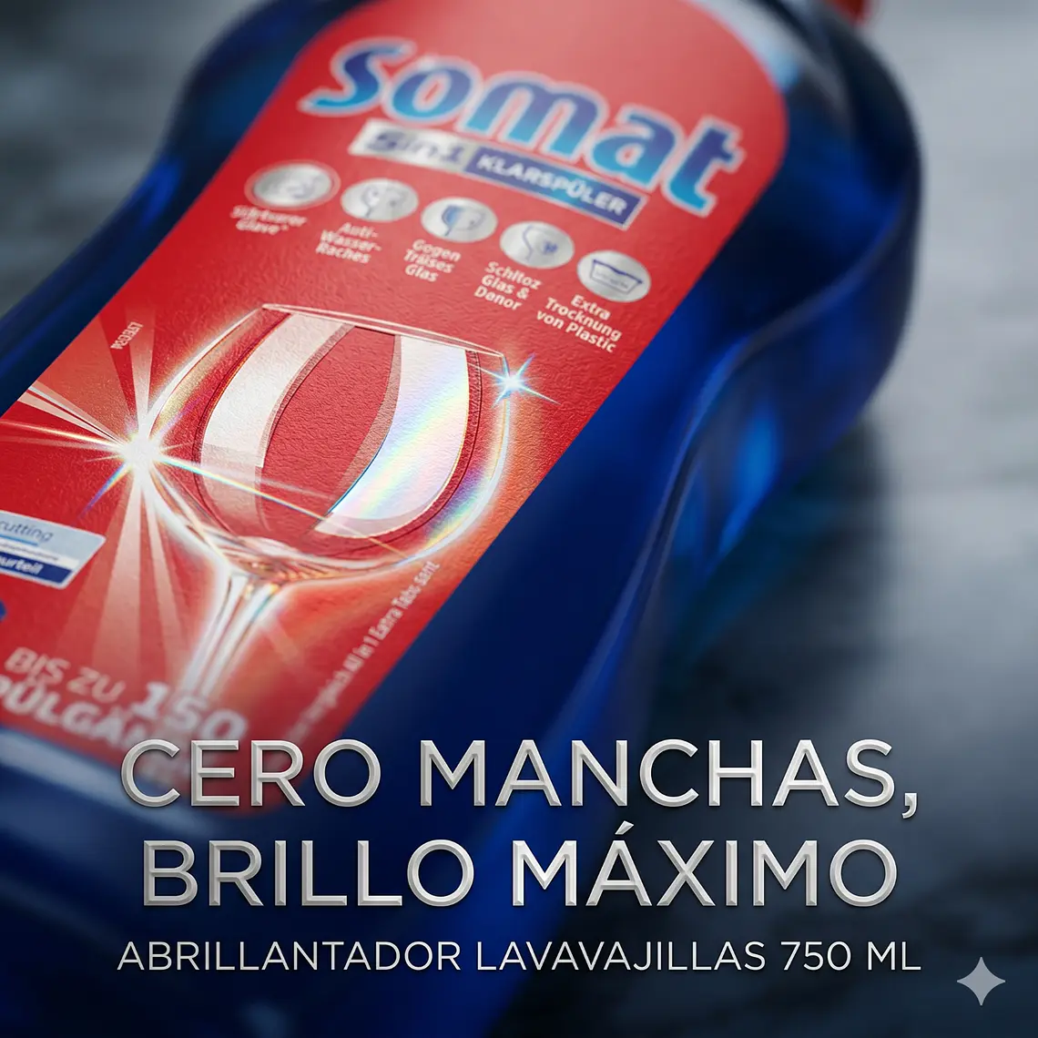 Abrillantador Lavavajillas Somat 750 ml 8