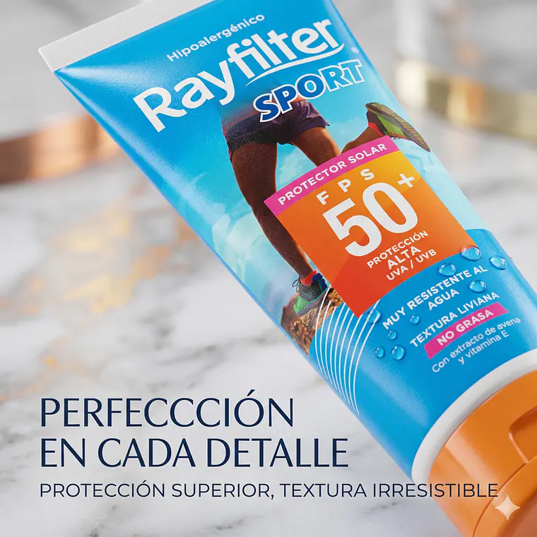 Protector Solar Rayfilter Fps50 Sport 190 Gr 7