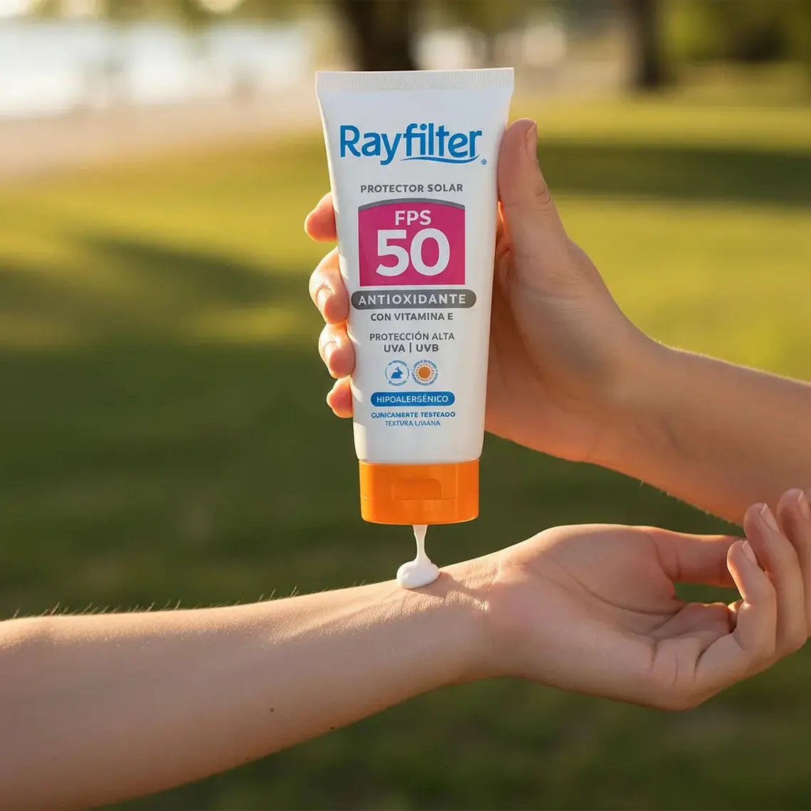 Protector Solar FPS50 Antioxidante Rayfilter 190g 3