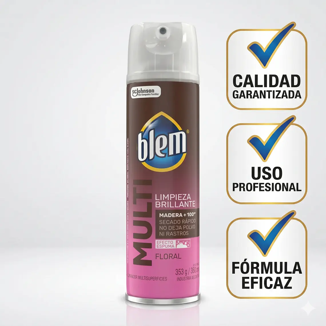 Blem Multi Superficies Aerosol Floral 353 g Limpieza 6