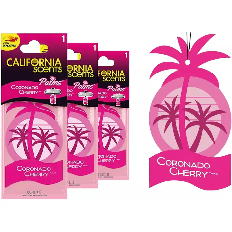 Ambientador Auto Cherry Pack 3 California Scents 2