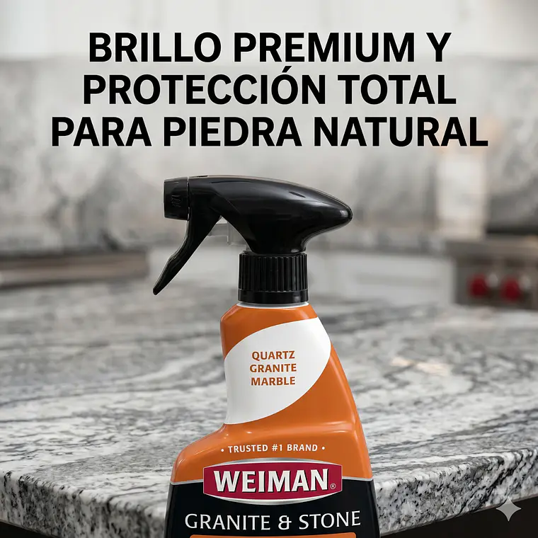 Limpiador Granito Y Piedra 3 En 1 Weiman 710ml 8