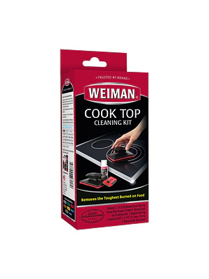 Weiman Kit Limpiador Vitrocerámica 3 Piezas