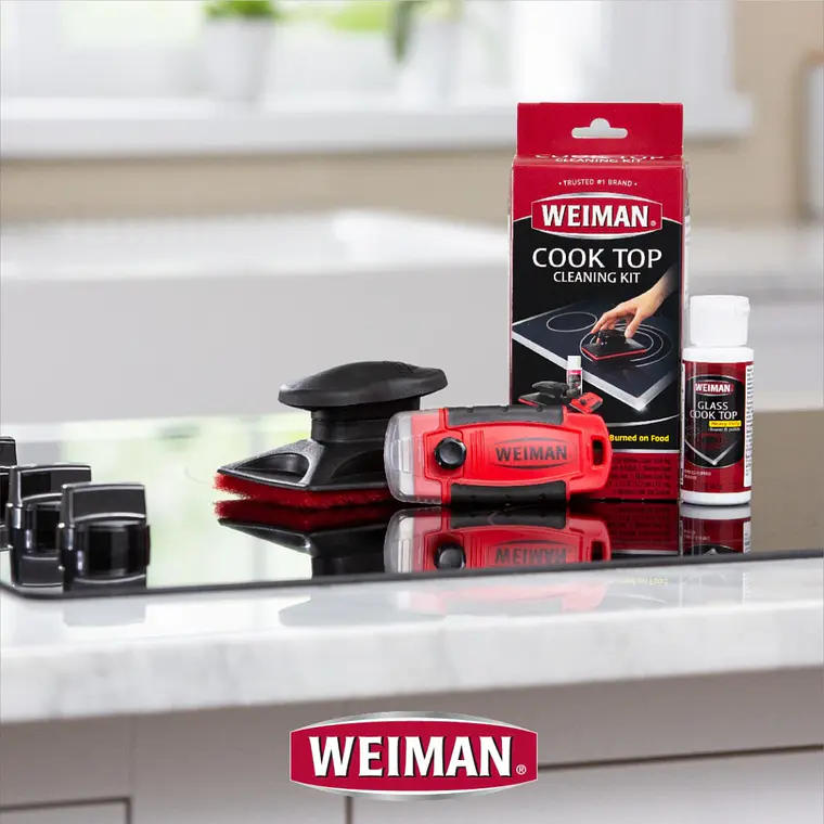 Weiman Kit Limpiador Vitrocerámica 3 Piezas 6