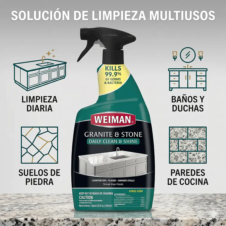 Desinfectante Granito y Piedra Weiman 946ml 3