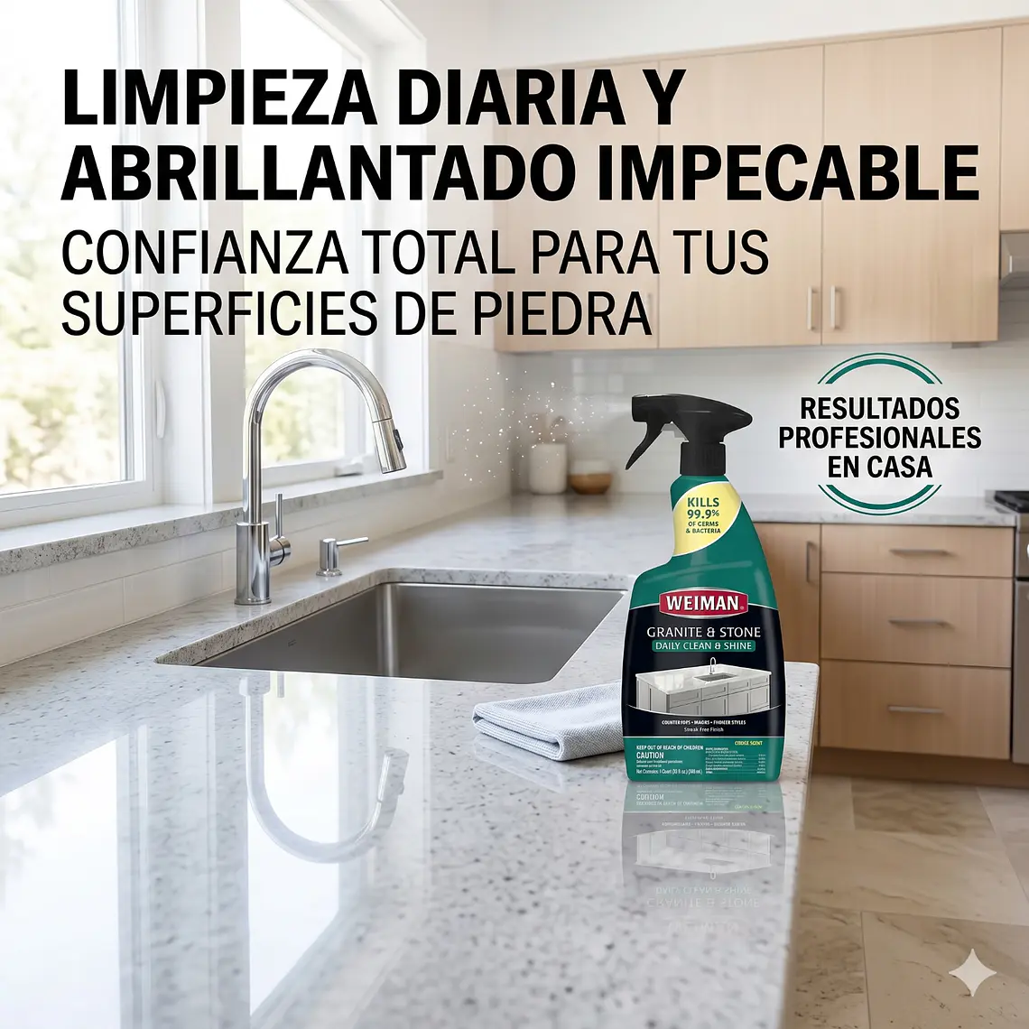 Desinfectante Granito y Piedra Weiman 946ml 7