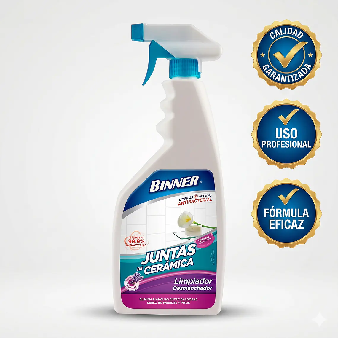 Limpiador Desmanchador Juntas De Ceramica Binner 700ml 6
