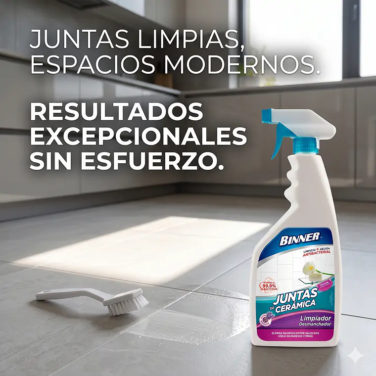 Limpiador Desmanchador Juntas De Ceramica Binner 700ml 7